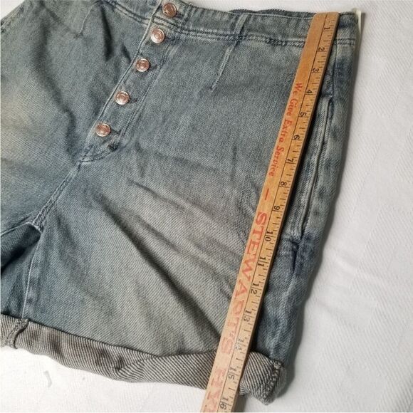 Free People Blue Jean Osaka Shorts - Picture 9 of 10